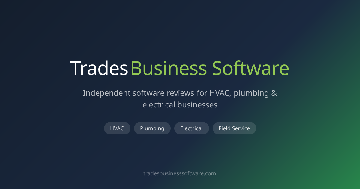 HVAC Flat Rate Pricing Software 2026: Ranked | Trades Business Software